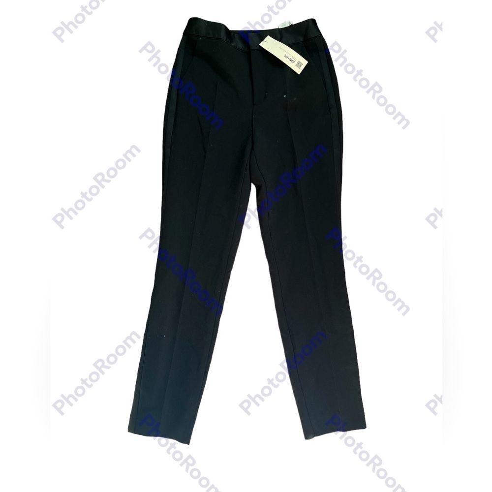 Zara XS Black Pinstriped Dress Pants NWT